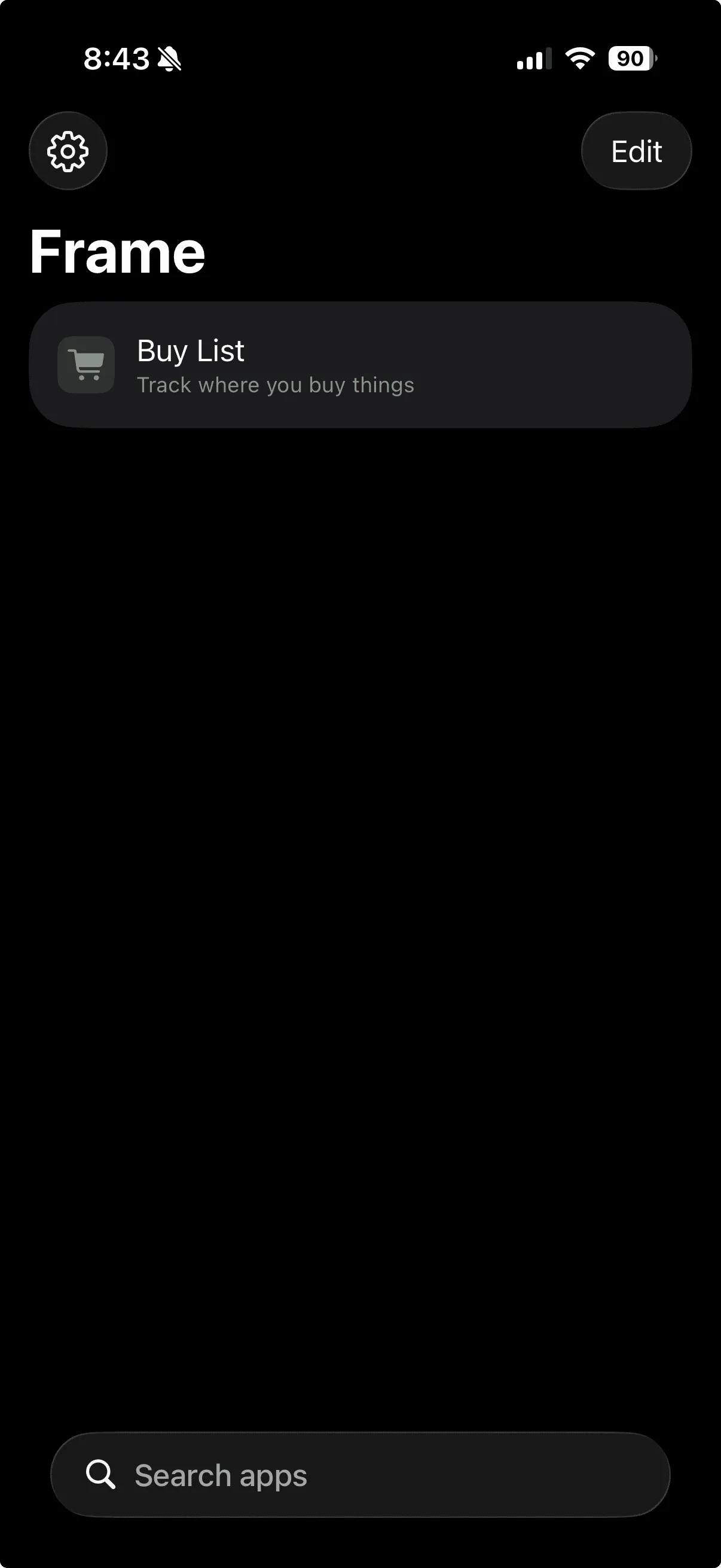 Frame iOS